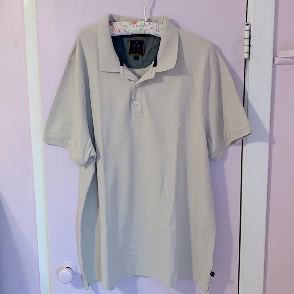 3/25$ Denver Hayes polo shirt